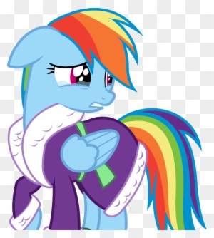 [mlp] Rainbow Dash With Twilight Mane By Anonimowybrony - My Little Pony Rainbow Dash Crying