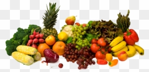 Fruit Clipart Healthy Meal - Fruit And Vegetables Foods