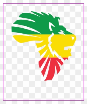 Lion Tattoo Jamaican Lion Tattoo Astonishing Lion Of - Reggae Africa Logo