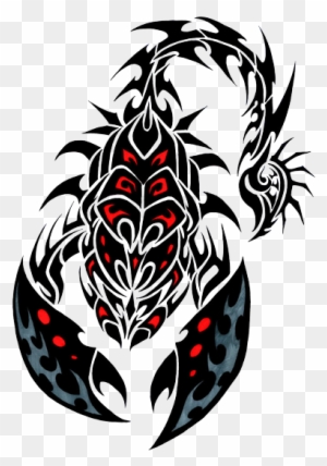 Scorpion Tattoos Png Transparent Images Tribal Scorpion Tattoo Drawings Free Transparent Png Clipart Images Download