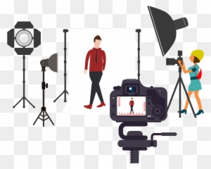 Vector Model Filming Equipment - Filming Vector