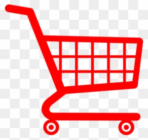 Shopping Cart Purchase Market Trolley Shop - Red Shopping Cart Icon