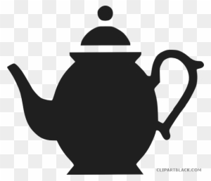 Teapot Tools Free Black White Clipart Images Clipartblack - Tea Pot Clip Art