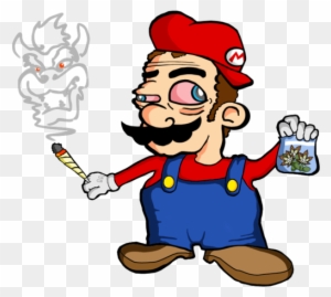 Mario & Luigi - Super Mario Smoke Weed