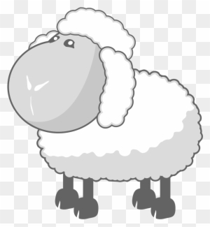 Sheep In Gray - Baa Baa Wooly Sheep