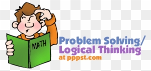 Kids Solving Problems Clipart - Math Problem Solving