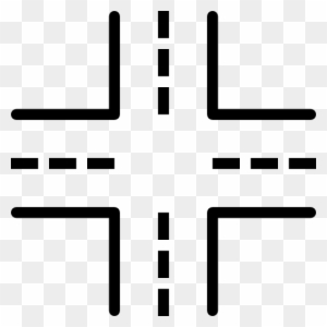 Road Intersection Clipart - Intersection Graphic - Free Transparent PNG