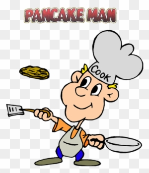 Pancake Clipart Pancake Man - 5 Things To Do When You Are Bored