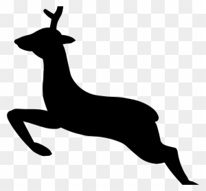 Get Notified Of Exclusive Freebies - Custom Jumping Deer Silhouette Shower Curtain