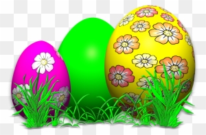 Easter Egg Desktop Wallpaper Clip Art - Easter Coloring Book: Easter Eggs Jumbo Coloring Book