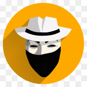 They May Be Reformed Black Hat Hackers Or They May White Hat Hacker Logo Free Transparent Png Clipart Images Download