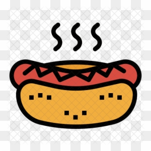 Hot Dog Icon - Fast Food