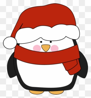 Winter Clip Art - Christmas Penguin Clip Art