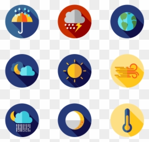 Weather 30 Icons - Virtual Reality Icon