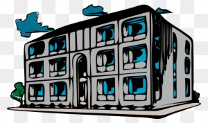 Clipart - - Run Down Building Clipart