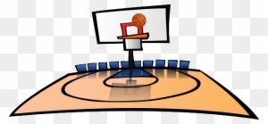 Basketball Court Clipart Free Clipart Images - Basketball Half Court Clipart