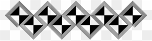 Horizontal Clip Art, Vector Horizontal - Simple African Patterns