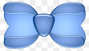 Bow Blue Ribbon Decoration Gift Design Kno - Design