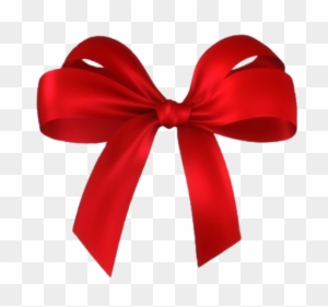 Gift - Red Ribbon Bow Transparent