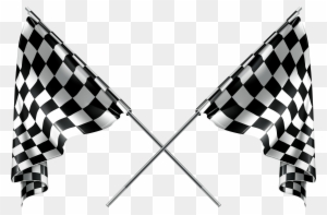 Racing Flags Clip Art - Checkered Flags No Background
