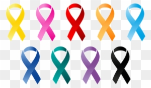 Ribbon Female Oncology Cancer Treatment Ca - Symbol Of Cancer Day