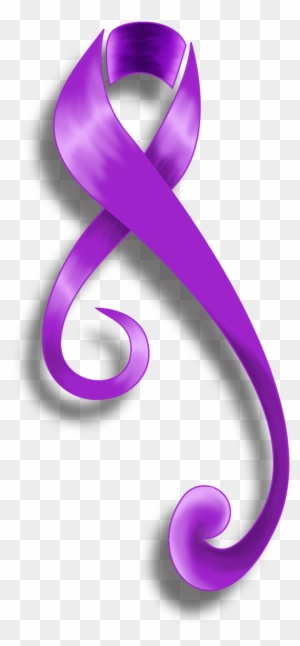 Ribbons Designs - Purple Awareness Ribbon Transparent Background - Free Transparent  PNG Clipart Images Download