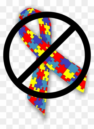 Autism Anti-awareness Ribbon, Aug - Autism Awareness Logo