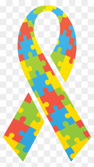 At An Autism-friendly Relaxed Performance You Will - Autism Awareness  Ribbon Vector Free - Free Transparent PNG Clipart Images Download