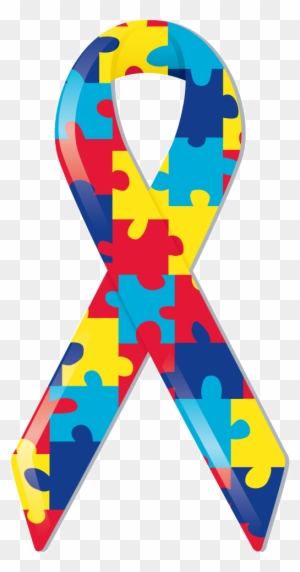 Blue And You Autism Awareness - Autism Awareness Ribbon No Background