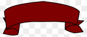 Cliparts Burgundy Banner - Banner Png