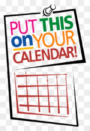 Mark Your Calendars - Calendar Clipart