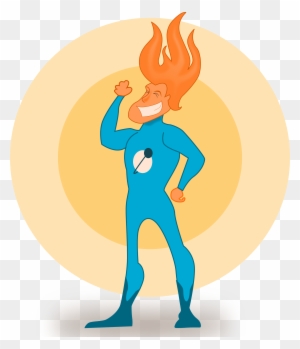 Big Image - Flame Super Hero