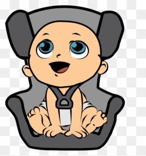 Baby Car Seat Clipart - Child Safety Seat