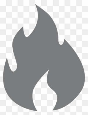 Fire Icon Fixed - Smoke Detector Icon Grey