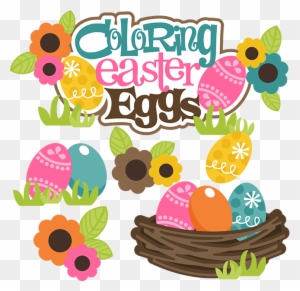 Easter Egg Coloring Clipart