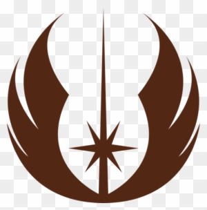 Star Wars Jedi Symbol Yeti, Tervis, Wall, Or Car Decal - Star Wars Jedi Symbol