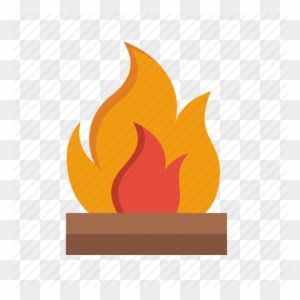 Free Shapes Icons - Fire Flat Icon Png