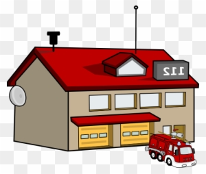 Fire Station Clip Art At Clker Com Vector Clip Art - Fire Station Clipart Free