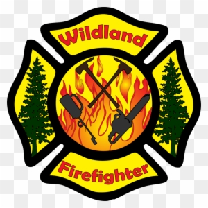 Wildland Firefighting Logo 2 By Meagan - Wildland Firefighter Maltese Cross