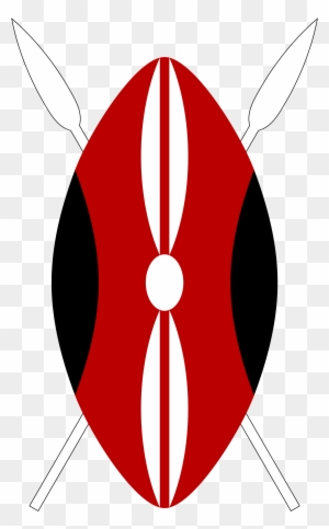 Open - Kenya Symbol On Flag