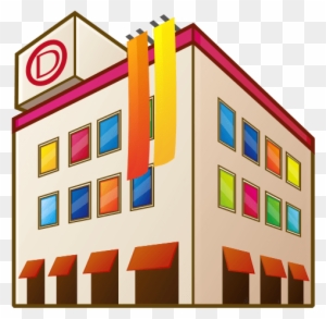 Department Store Clipart - Department Store Building Clipart