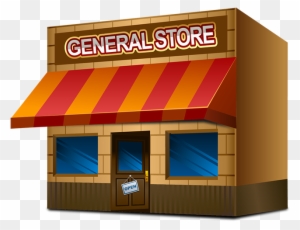 Store Buildings Clipart - Clip Art General Store