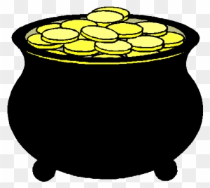 Pot Of Gold Clipart - Pot Of Gold Printable - Free Transparent PNG Clipart Images Download