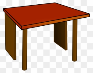Table Top Wood Clip Art At Clker - Coffee Table