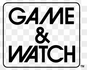 Filegame And Watch Logosvg Wikimedia Commons Watch - Mr Game And Watch