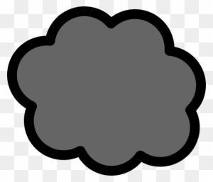 Gray Clouds Clipart 3 By Aaron - Cloud Of Smoke Cartoon
