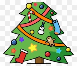 Christmas Tree Cliparts - Christmas Tree Ornament (round)