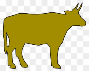 Cattle Farm Cow Milk Beef Transparent Image - Yellow Cow Clipart