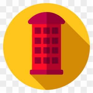 Phone Booth Clipart Transparent - Telephone Booth Symbol