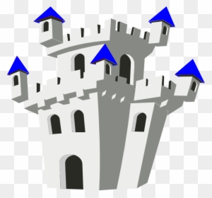 Fairy Tale Blue Castle, Vector Material, Fairy Tale, - Have Fun Storming The Castle! Mug